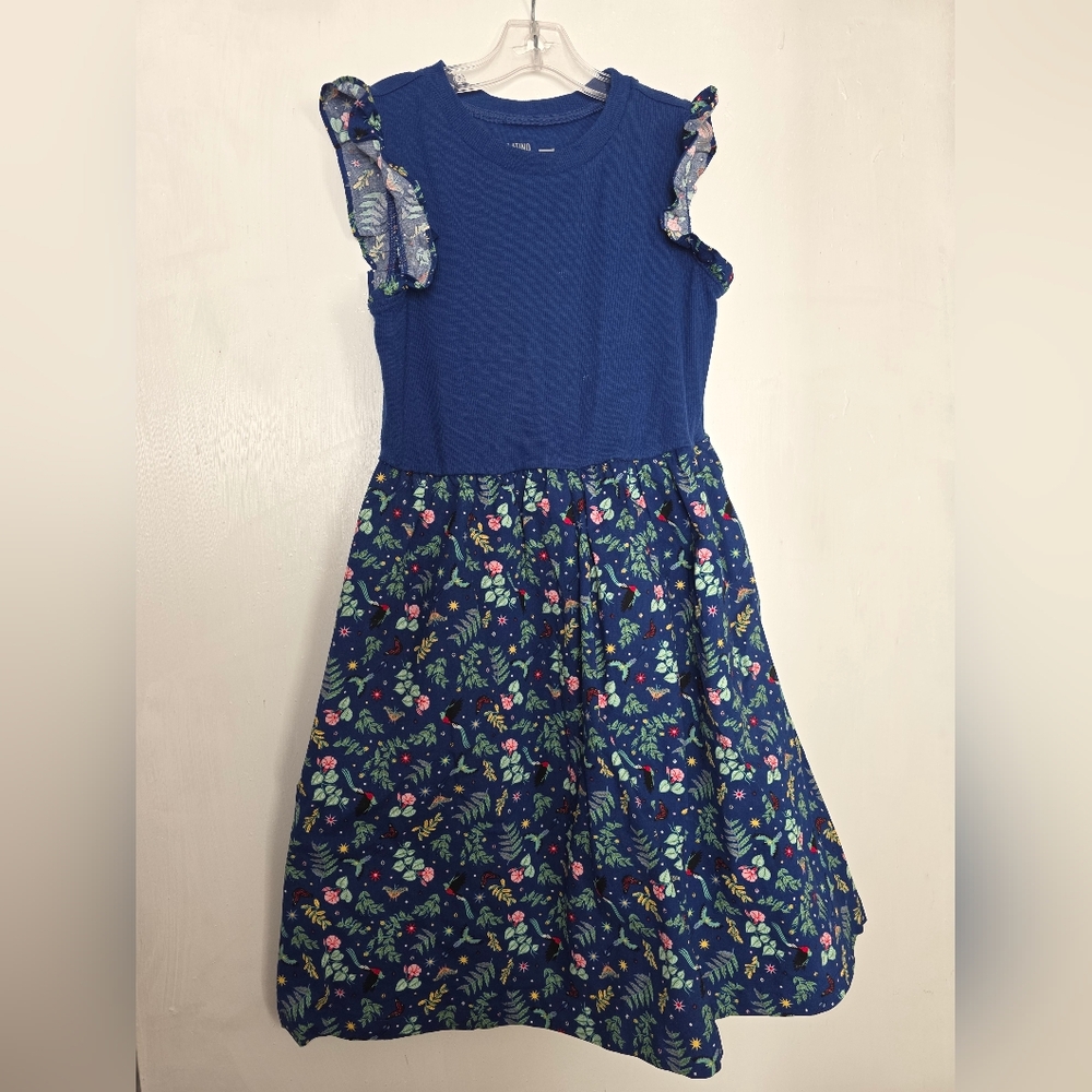 Target Blue Floral Kids Dress